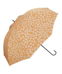 Wpc．(Wpc．)/【Wpc.公式】雨傘 カッティングフラワー 58cm 晴雨兼用 レディース 長傘/オレンジ