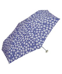Wpc．(Wpc．)/【Wpc.公式】雨傘 カッティングフラワー ミニ 50cm レディース 折りたたみ傘/ネイビー