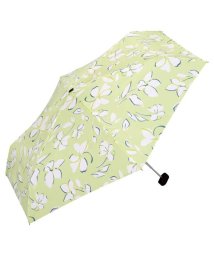 Wpc．(Wpc．)/【Wpc.公式】雨傘 シルエットフラワー ミニ 50cm 晴雨兼用 レディース 傘 折りたたみ 折り畳み 折りたたみ傘/グリーン