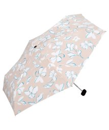 Wpc．(Wpc．)/【Wpc.公式】雨傘 シルエットフラワー ミニ 50cm 晴雨兼用 レディース 傘 折りたたみ 折り畳み 折りたたみ傘/ベージュ