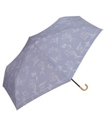 Wpc．/【Wpc.公式】日傘 遮光フラワードローイング ミニ 55cm 完全遮光 UVカット100％ 遮熱 晴雨兼用 大きめ レディース 折り畳み傘/505130234