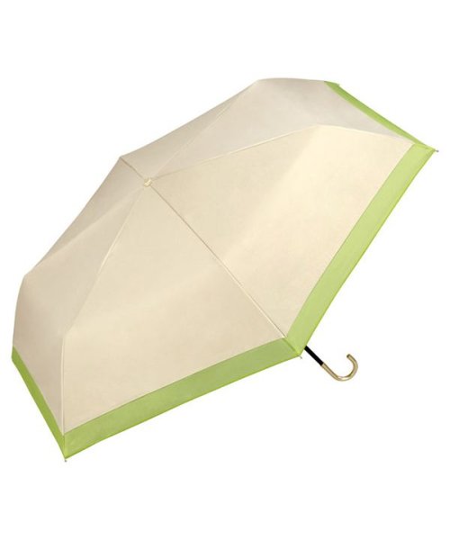 Wpc．(Wpc．)/【Wpc.公式】日傘 遮光オーガンジーバイカラー ミニ 55cm 完全遮光 UVカット100％ 遮熱 晴雨兼用 大きめ レディース 折り畳み傘/ベージュ