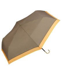 Wpc．(Wpc．)/【Wpc.公式】日傘 遮光オーガンジーバイカラー ミニ 55cm 完全遮光 UVカット100％ 遮熱 晴雨兼用 大きめ レディース 折り畳み傘/ブラウン
