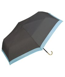 Wpc．(Wpc．)/【Wpc.公式】日傘 遮光オーガンジーバイカラー ミニ 55cm 完全遮光 UVカット100％ 遮熱 晴雨兼用 大きめ レディース 折り畳み傘/チャコール