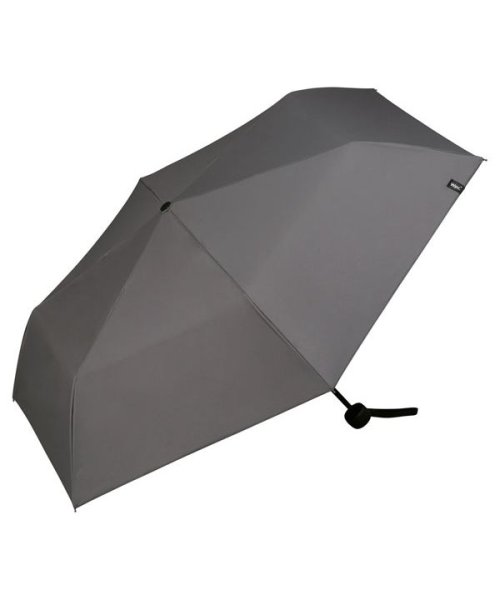 Wpc．(Wpc．)/【Wpc.公式】日傘 遮光ミニマムベーシックパラソルユニセックス 55cm 遮光 遮熱 晴雨兼用 大きめ 軽量 晴雨兼用 メンズ レディース 折りたたみ傘/グレー