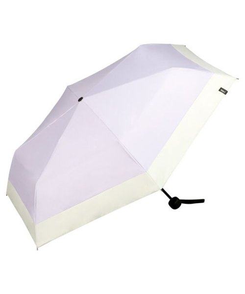 Wpc．(Wpc．)/【Wpc.公式】日傘 遮光ミニマムベーシックパラソルユニセックス 55cm 遮光 遮熱 晴雨兼用 大きめ 軽量 晴雨兼用 メンズ レディース 折りたたみ傘/ラベンダー