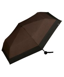 Wpc．(Wpc．)/【Wpc.公式】日傘 遮光ミニマムベーシックパラソルユニセックス 55cm 遮光 遮熱 晴雨兼用 大きめ 軽量 晴雨兼用 メンズ レディース 折りたたみ傘/ブラウン