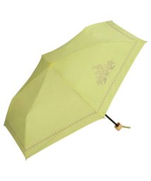 Wpc．(Wpc．)/【Wpc.公式】日傘 T/Cすずらん刺繍 ミニ 50cm UVカット 晴雨兼用 レディース 折り畳み傘/ピスタチオ