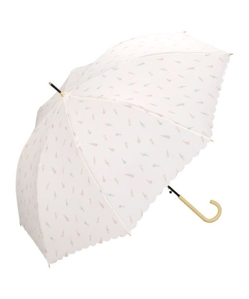 Wpc．(Wpc．)/【Wpc.公式】雨傘 アイスクリーム 58cm ジャンプ傘 晴雨兼用 レディース 傘 長傘/オフ