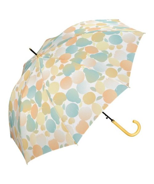 Wpc．(Wpc．)/【Wpc.公式】雨傘 グラデーションフルーツ 58cm ジャンプ傘 晴雨兼用 レディース 長傘/イエロー