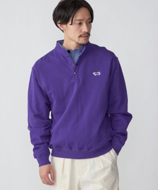 SHIPS MEN/*【SHIPS別注】PENNEYS: FOX ロゴ ワッペン スナップ ヘンリーネック スウェット/505134328