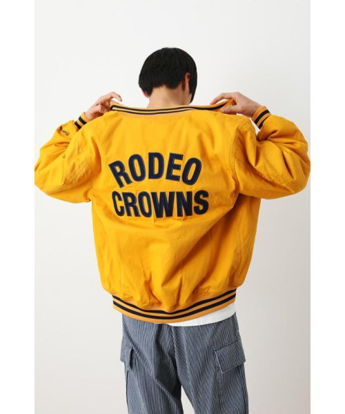 RODEO CROWNS WIDE BOWL(ロデオクラウンズワイドボウル)/メンズAward logo ブルゾン/YEL