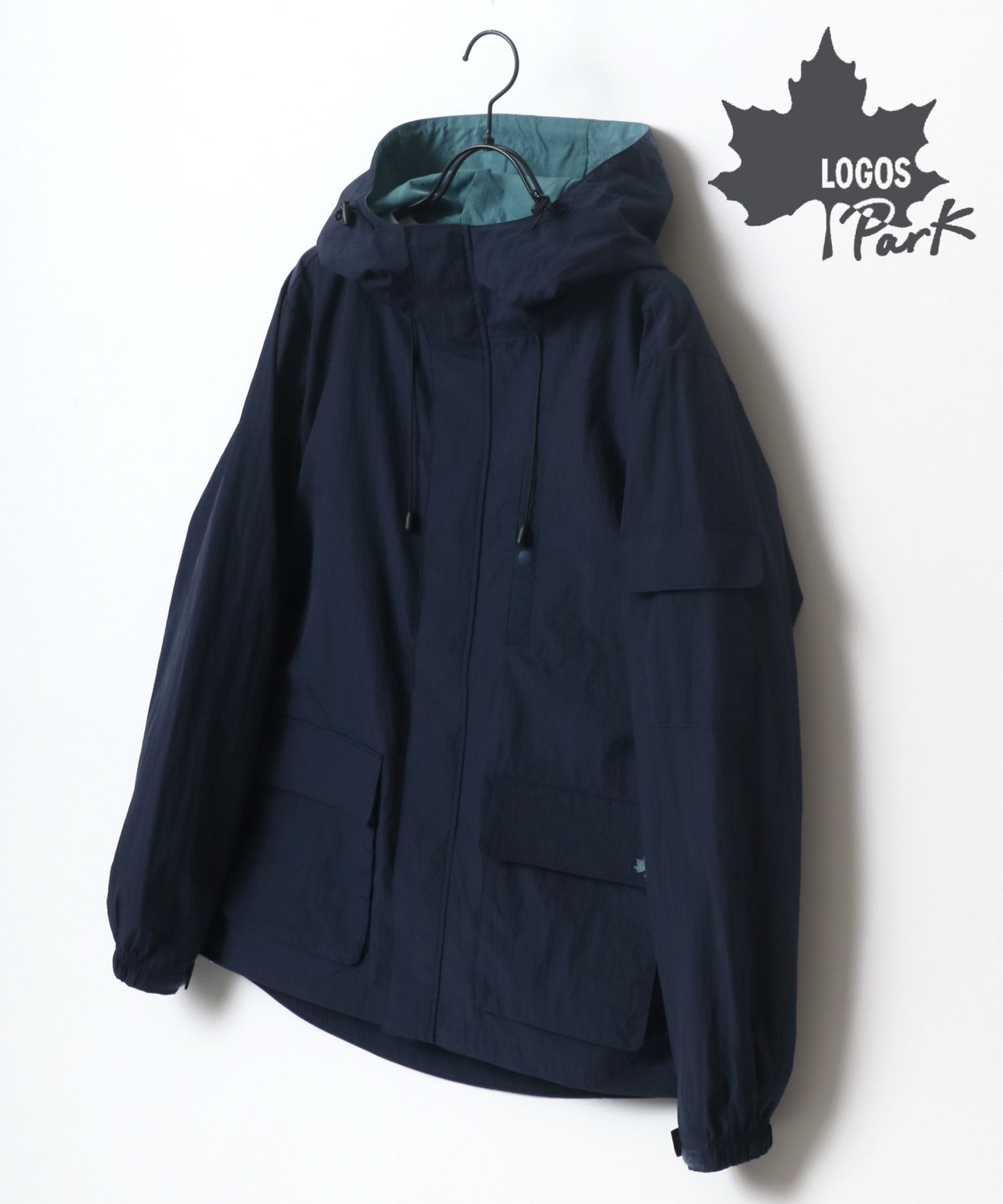 【Lazar】LOGOS Park/ロゴスパーク MOUNTAIN PARKA/撥水 マウンテンパーカー メンズ レディース ナイロンパーカー  ジャケット 春