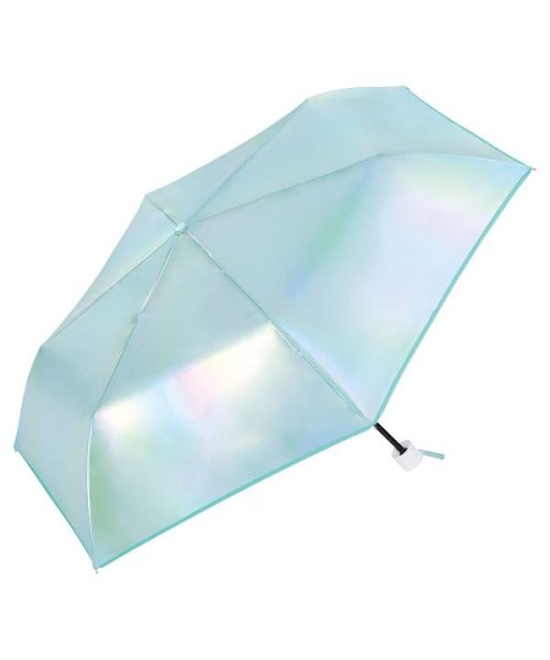 Wpc．(Wpc．)/【Wpc.公式】雨傘 グロウパールアンブレラ ミニ 50cm レディース 折りたたみ傘/ミント