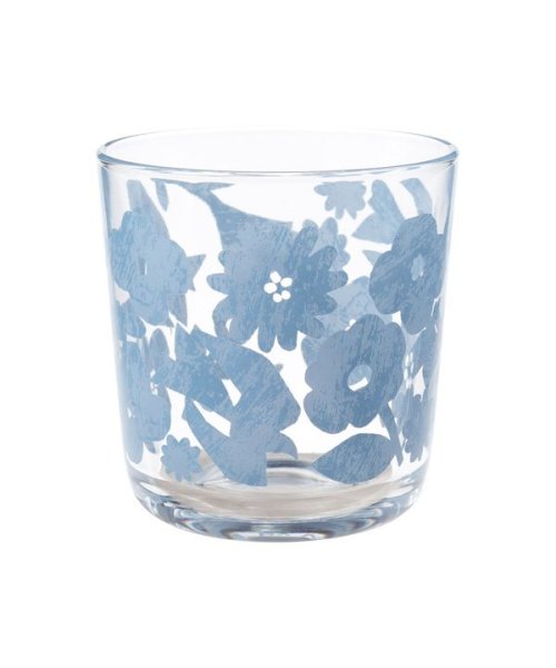 Wpc．(Wpc．)/【Wpc.公式】グラス コップ 255ml 北欧 おしゃれ かわいい/花と鳥ブルー