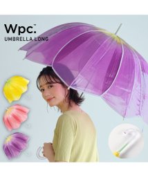 Wpc．(Wpc．)/【Wpc.公式】［ビニール傘］チューリップアンブレラ 61cm レディース 長傘/パープル