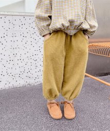 aimoha/aimoha－KIDS－ 韓国子供服コーデュロイ素材裾絞りパンツ/505136906