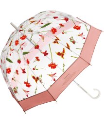 Wpc．(Wpc．)/【Wpc.公式】ビニール傘 [plantica×Wpc.]フラワーアンブレラ プラスティック 65cm レディース 長傘/ピンク