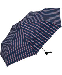 Wpc．(Wpc．)/【Wpc.公式】雨傘 UNISEX ベーシックフォールディング アンブレラ 58cm 継続はっ水 晴雨兼用 メンズ レディース 折りたたみ傘/スクールストライプ