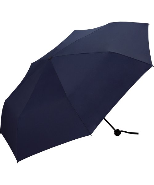 Wpc．(Wpc．)/【Wpc.公式】雨傘 UNISEX WIND RESISTANCE FOLDING UMBRELLA 65cm 耐風 継続はっ水 晴雨兼用 メンズ レディース/ネイビー