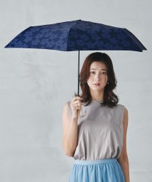 Wpc．(Wpc．)/【Wpc.公式】雨傘 フラワーレース ミニ  50cm 晴雨兼用 レディース 傘 折りたたみ 折り畳み 折りたたみ傘/ネイビー
