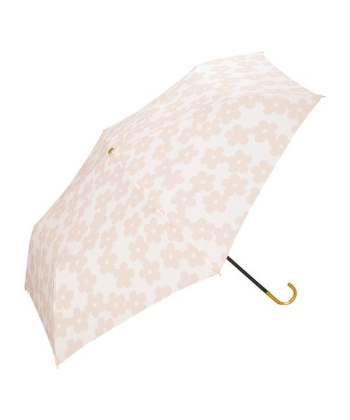 Wpc．(Wpc．)/【Wpc.公式】雨傘 フラワーレース ミニ  50cm 晴雨兼用 レディース 傘 折りたたみ 折り畳み 折りたたみ傘/ピンク