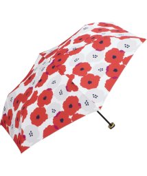 Wpc．(Wpc．)/【Wpc.公式】雨傘 ピオニ ミニ  50cm 晴雨兼用 レディース 傘 折りたたみ 折り畳み 折りたたみ傘/レッド