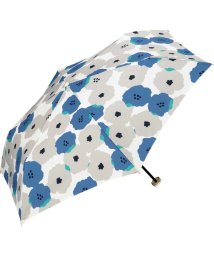 Wpc．(Wpc．)/【Wpc.公式】雨傘 ピオニ ミニ  50cm 晴雨兼用 レディース 傘 折りたたみ 折り畳み 折りたたみ傘/ブルー