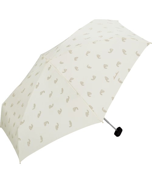 Wpc．(Wpc．)/【Wpc.公式】 雨傘 キャッツ ミニ 50cm 晴雨兼用 猫 猫柄 レディース 折りたたみ 折り畳み 折りたたみ傘/オフ