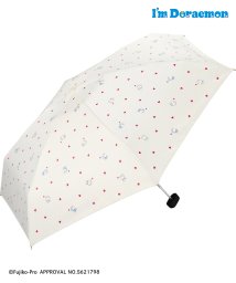 Wpc．/【Wpc.公式】日傘 遮光ドラえもんハート ミニ 50cm 完全遮光 遮熱 UVカット100％ 晴雨兼用 レディース 折りたたみ傘/505130255