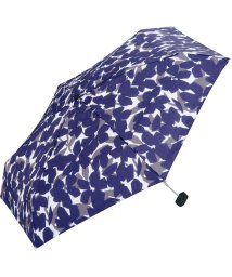 Wpc．(Wpc．)/【Wpc.公式】雨傘 ボールドフラワー ミニ 50cm 晴雨兼用 レディース 傘 折りたたみ 折り畳み 折りたたみ傘/ネイビー