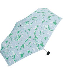 Wpc．(Wpc．)/【Wpc.公式】雨傘 ボールドフラワー ミニ 50cm 晴雨兼用 レディース 傘 折りたたみ 折り畳み 折りたたみ傘/サックス