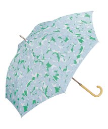Wpc．(Wpc．)/【Wpc.公式】雨傘 ボールドフラワー 58cm 晴雨兼用 レディース 傘 長傘/サックス