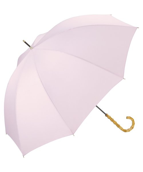 Wpc．(Wpc．)/【Wpc.公式】雨傘 ベーシックバンブーアンブレラ 58cm 晴雨兼用 レディース 長傘  母の日 母の日ギフト プレゼント/パープル