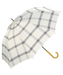 Wpc．(Wpc．)/【Wpc.公式】雨傘 ベーシックバンブーアンブレラ 58cm 晴雨兼用 レディース 長傘  母の日 母の日ギフト プレゼント/チェック