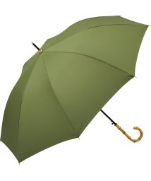 Wpc．(Wpc．)/【Wpc.公式】雨傘 ベーシックバンブージャンプアンブレラ  63cm ジャンプ傘 大きめ 晴雨兼用 レディース 長傘/カーキ