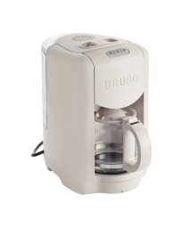 BRUNO(ブルーノ)/コンパクトミル付きコーヒーメーカー/グレージュ