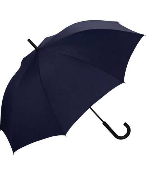 Wpc．(Wpc．)/【Wpc.公式】雨傘 UNISEX WIND RESISTANCE UMBRELLA 65cm 耐風 継続撥水 ジャンプ傘 メンズ レディース 長傘/ネイビー