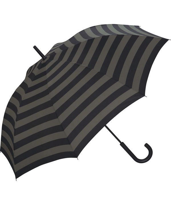 ダブリュピーシー 雨傘 UNISEX WIND RESISTANCE UMBRELLA 65cm 耐風 継続撥水 ジャンプ傘 メンズ レディース 長傘 ユニセックス ボーダー 65 【Wpc.】
