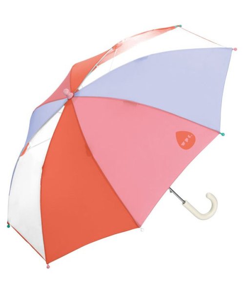Wpc．(Wpc．)/【Wpc.公式】Wpc.KIDS UMBRELLA  キッズ 子供用 子ども 女の子 男の子 雨傘 長傘/クレイジーパターン ピンク