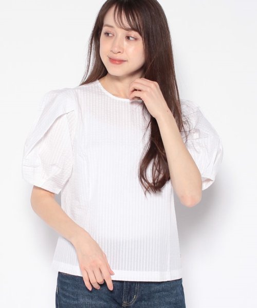 LEVI’S OUTLET(リーバイスアウトレット)/ZAIDA SS BLOUSE BRIGHT WHITE/ホワイト