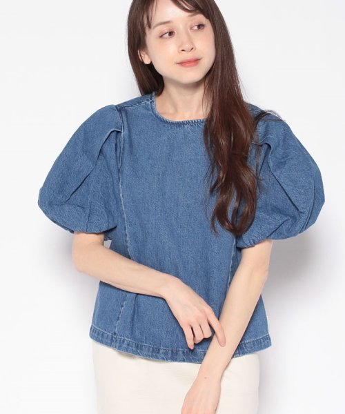 LEVI’S OUTLET(リーバイスアウトレット)/ZAIDA SS BLOUSE I HAVE ARRIVED/インディゴブルー