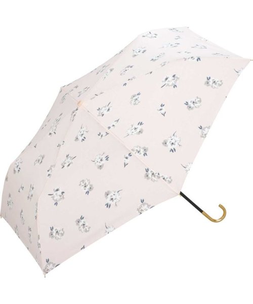 Wpc．(Wpc．)/【Wpc.公式】日傘 T/C遮光ピュアリティフラワー ミニ 50cm 晴雨兼用 遮熱 UVカット レディース 折りたたみ傘/ピンク