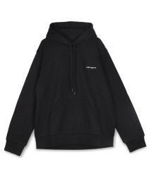 Carhartt(カーハート)/カーハート carhartt パーカー プルオーバー メンズ HOODED SCRIPT EMBROIDERY SWEATSHIRT ブラック グレー ダーク /ブラック/ホワイト