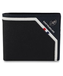 CASTELBAJAC(カステルバジャック)/カステルバジャック CASTELBAJAC 財布 二つ折り財布 レグレ メンズ レディース 本革 REGLER SERIES WALLET ブラック ネイビー /ブラック