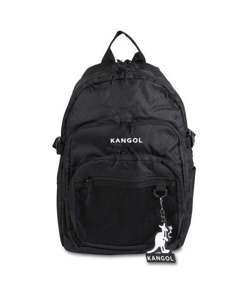 KANGOL(KANGOL)/カンゴール KANGOL リュック バッグ バックパック ニッキー メンズ レディース 30L NICKEY ブラック ホワイト パープル ピンク マルチ 黒 /ホワイト