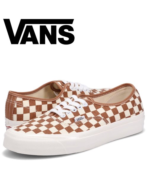 VANS(ヴァンズ)/VANS ヴァンズ オーセンティック スニーカー メンズ バンズ AUTHENTIC 44 DX ブラウン VN0005U8GWT/その他