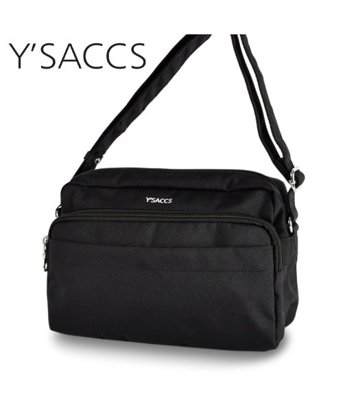 Y’SACCS(Y’SACCS)/イザック Y’SACCS ショルダーバッグ レディース 斜め掛け 軽量 サスティナブル ポシェット SHOULDER BAG ブラック 黒 20－021－01/ブラック