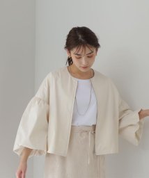NATURAL BEAUTY BASIC/バルーンスリーブブルゾン/505139877