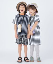 SHIPS KIDS/SHIPS KIDS:100～130cm / オーガニック コットン ボーダー TEE/505140206